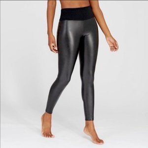 NWOT Spanx Faux Leather Leggings Black